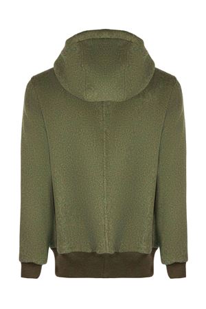 Green wool and cashmere jacket MAURO GRIFONI | GV16113227068